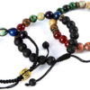 Chakra Bead Bracelets for Women - 8Mm 7 Chakra Bracelet with Real Stones Yoga Gemstone Jewelry 3 Pack - Image 5