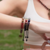 Chakra Bead Bracelets for Women - 8Mm 7 Chakra Bracelet with Real Stones Yoga Gemstone Jewelry 3 Pack - Image 2