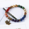 Chakra Bead Bracelets for Women - 8Mm 7 Chakra Bracelet with Real Stones Yoga Gemstone Jewelry 3 Pack - Image 7