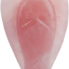 Rose Quartz Guardian Angel Statues,Pocket Crystal,Hand Carved Figurine Sculpture 3" - Image 2